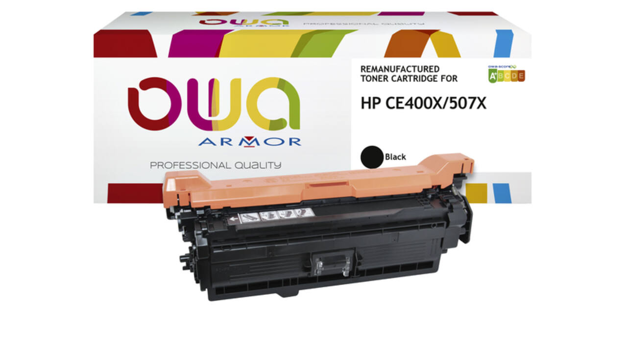 Tonercartridge OWA alternatief tbv HP CE400X zwart
