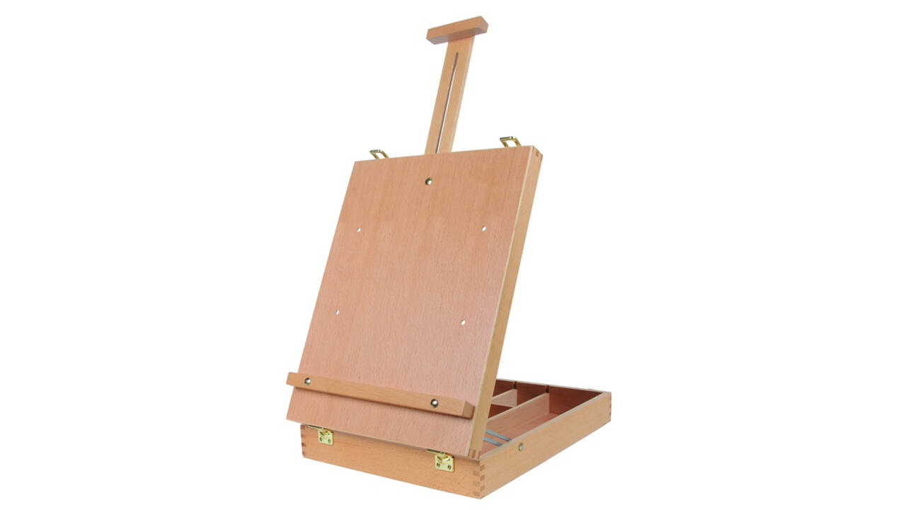 Kist ezel Conda hout 42x33x8.5cm