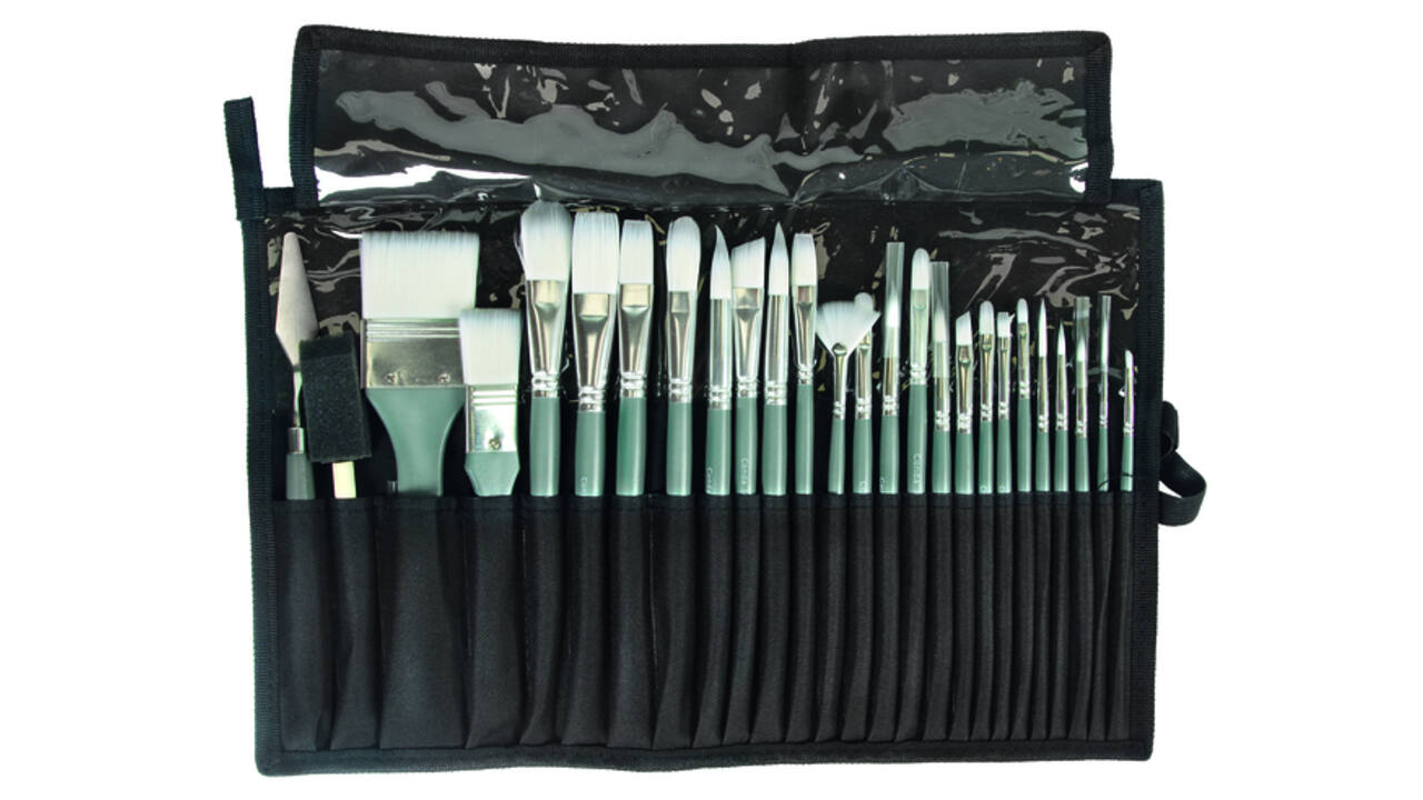 Penselenset Conda 27-delig in etui