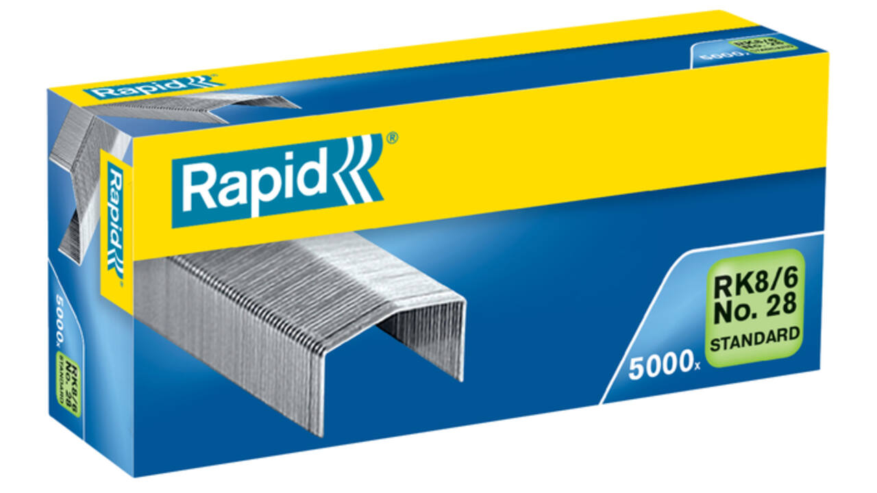 Nieten Rapid RK8 (B8) gegalvaniseerd standaard 5000 stuks