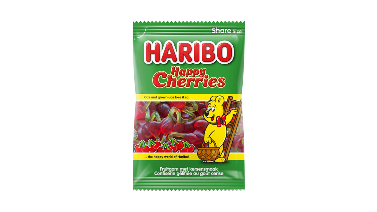 Snoep Haribo Kersen zak 250gr