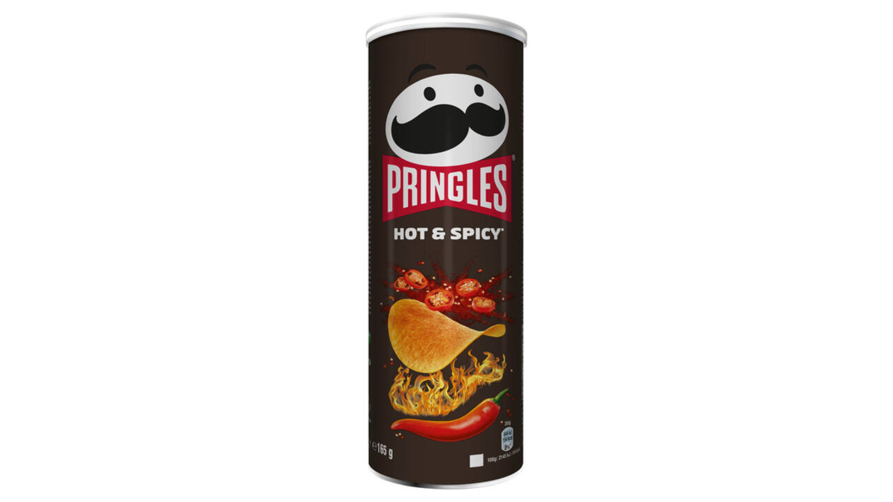 Chips Pringles hot spicy 165gr