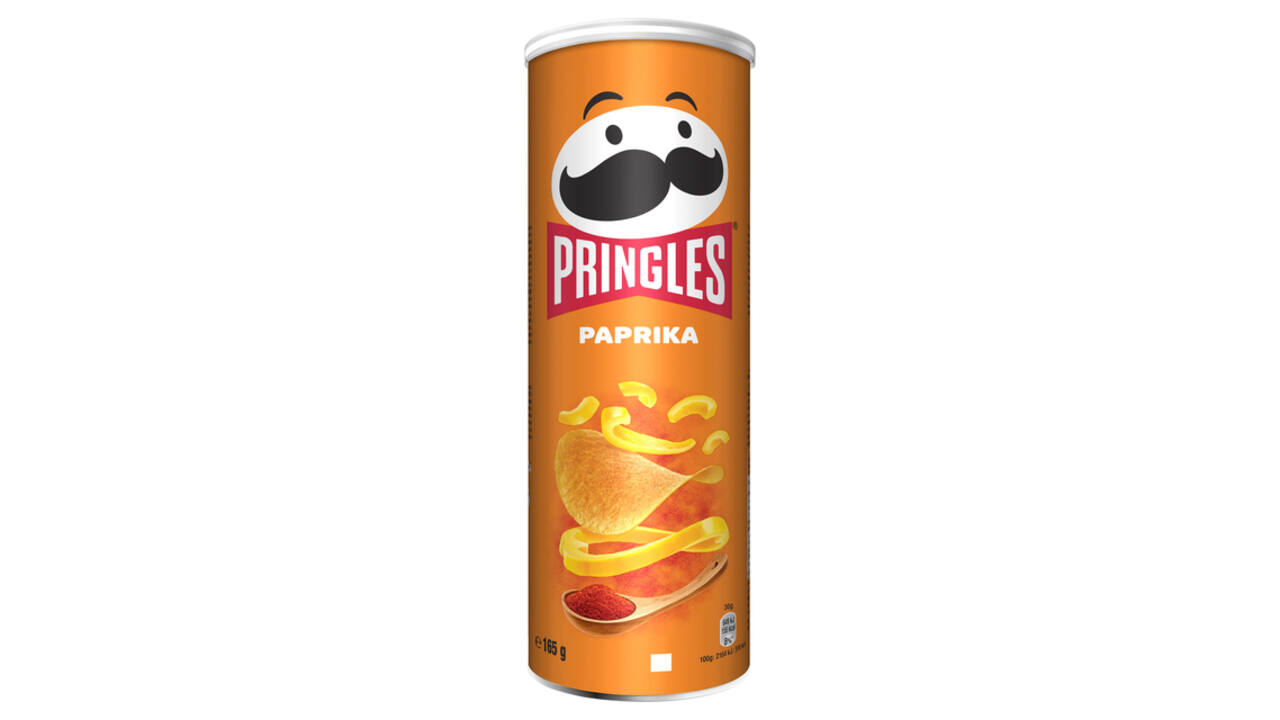 Chips Pringles paprika 165gr