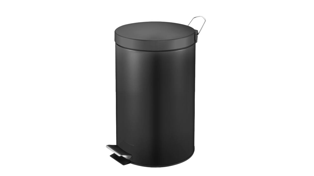 Pedaalemmer Vepa Bins 12 liter zwart