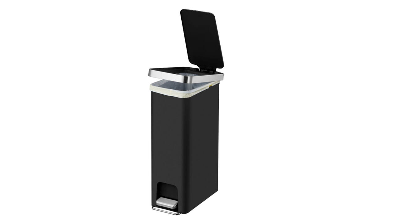 Pedaalemmer EKO Hana Slim 40 liter zwart