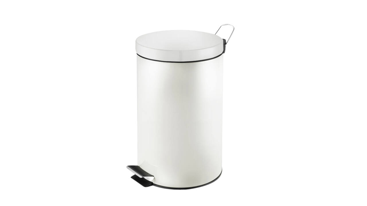 Pedaalemmer Vepa Bins 12 liter wit