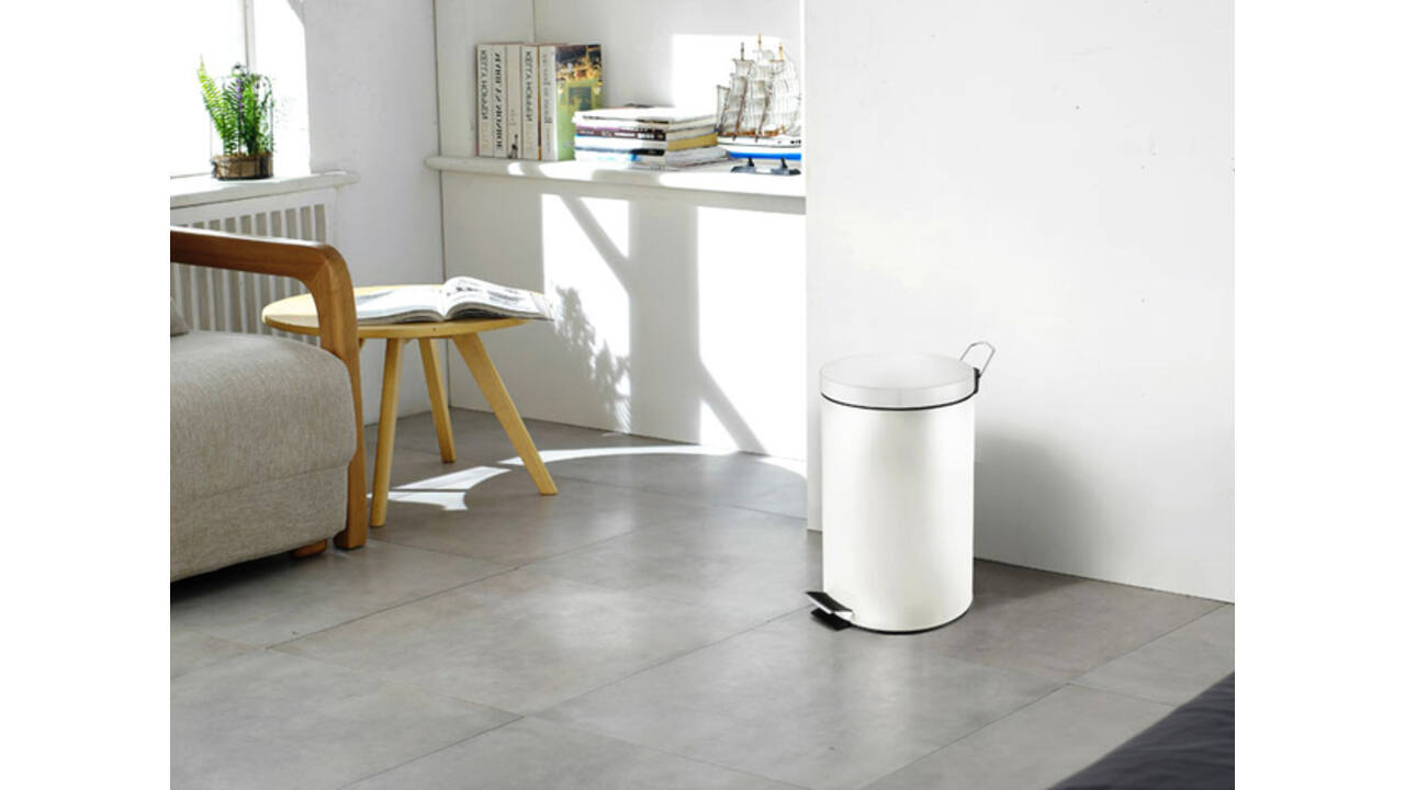 Pedaalemmer Vepa Bins 12 liter wit