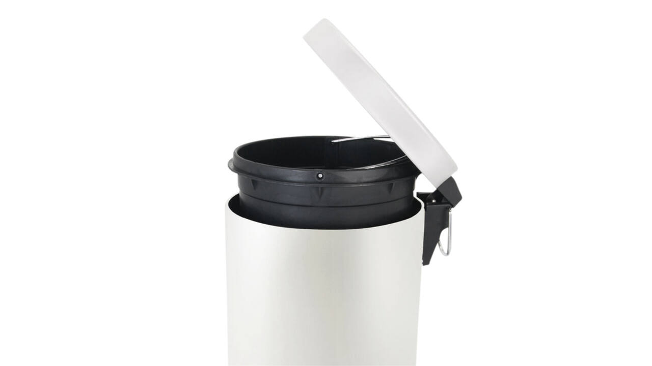 Pedaalemmer Vepa Bins 12 liter wit