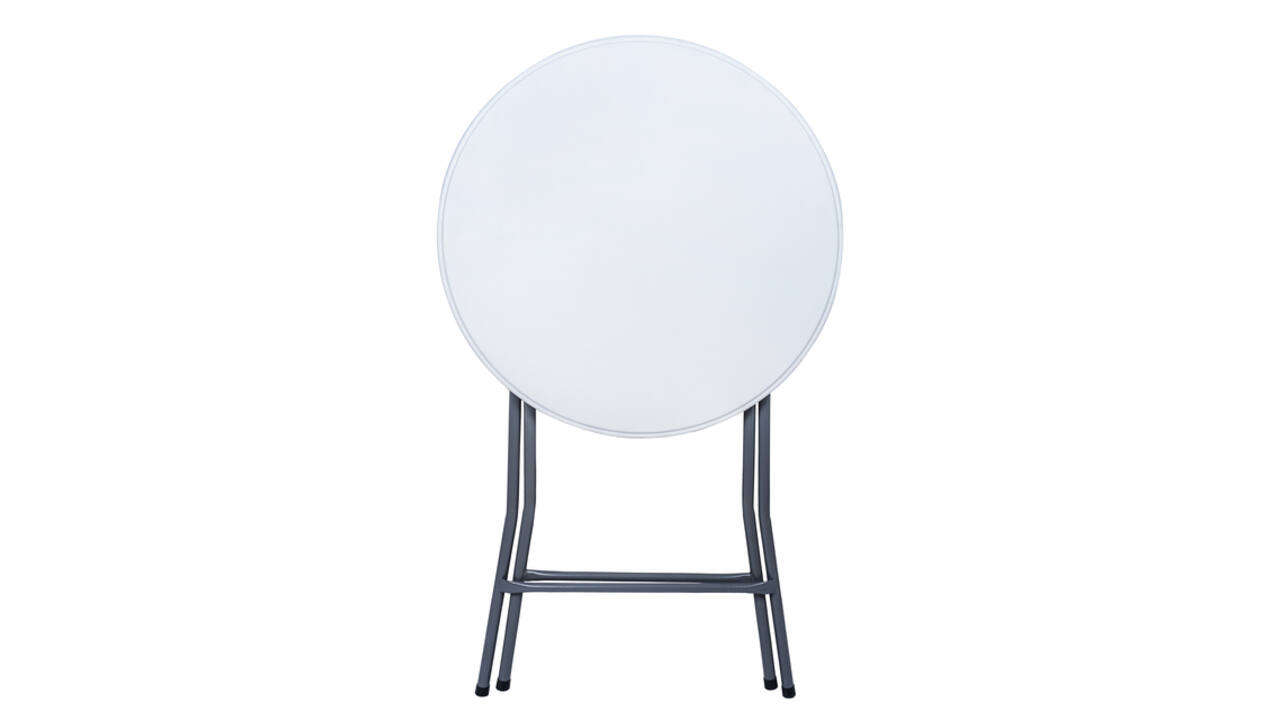Statafel BRASQ 80cm BT100 wit