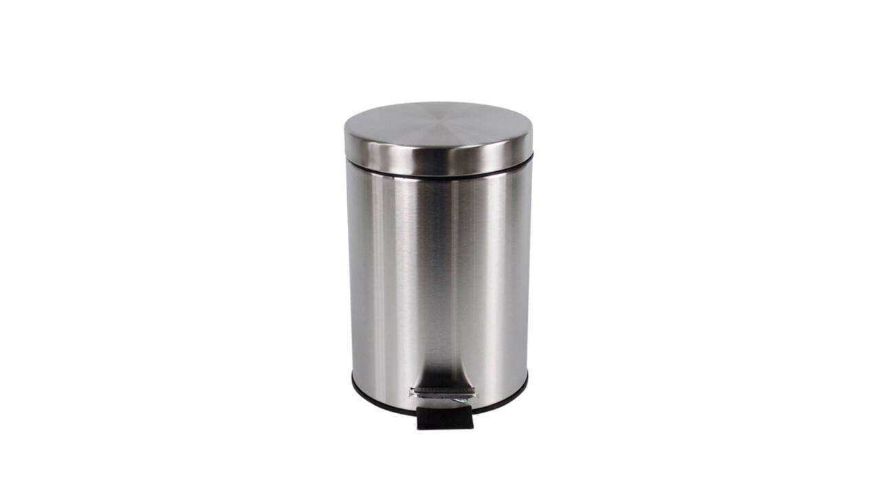 Pedaalemmer BRASQ 3 liter rvs