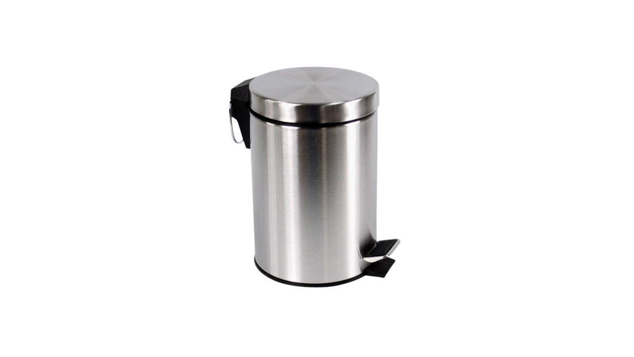 Pedaalemmer BRASQ 3 liter rvs