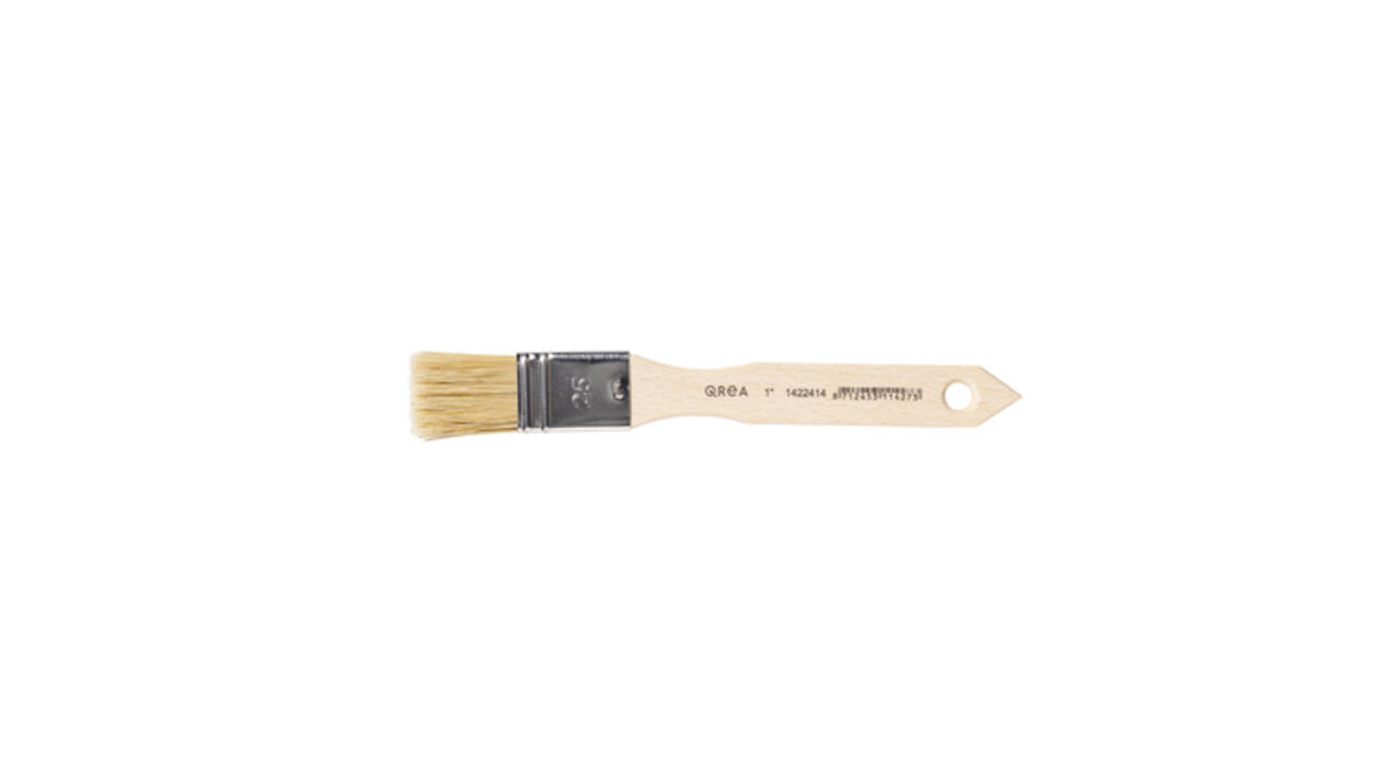 Kwast Qrea varkenshaar nr 1  breedte 22,3mm