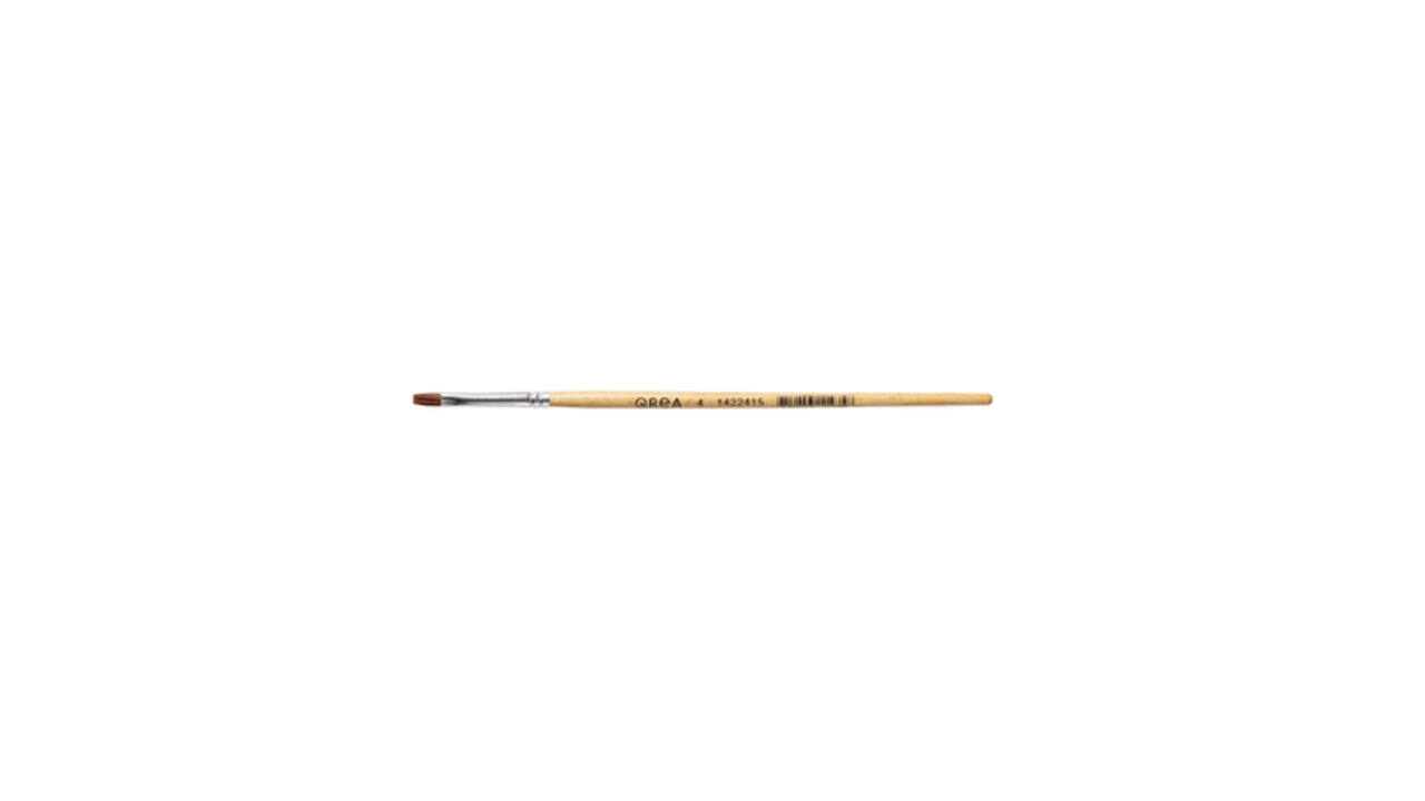 Kwast Qrea synthetisch haar nr 4 breedte 4,9mm
