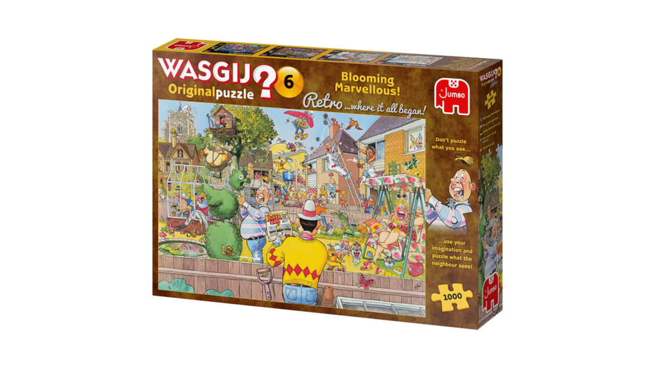 Puzzel Wasgij Original 6 Het Groeit Als Kool! 1000 stukjes