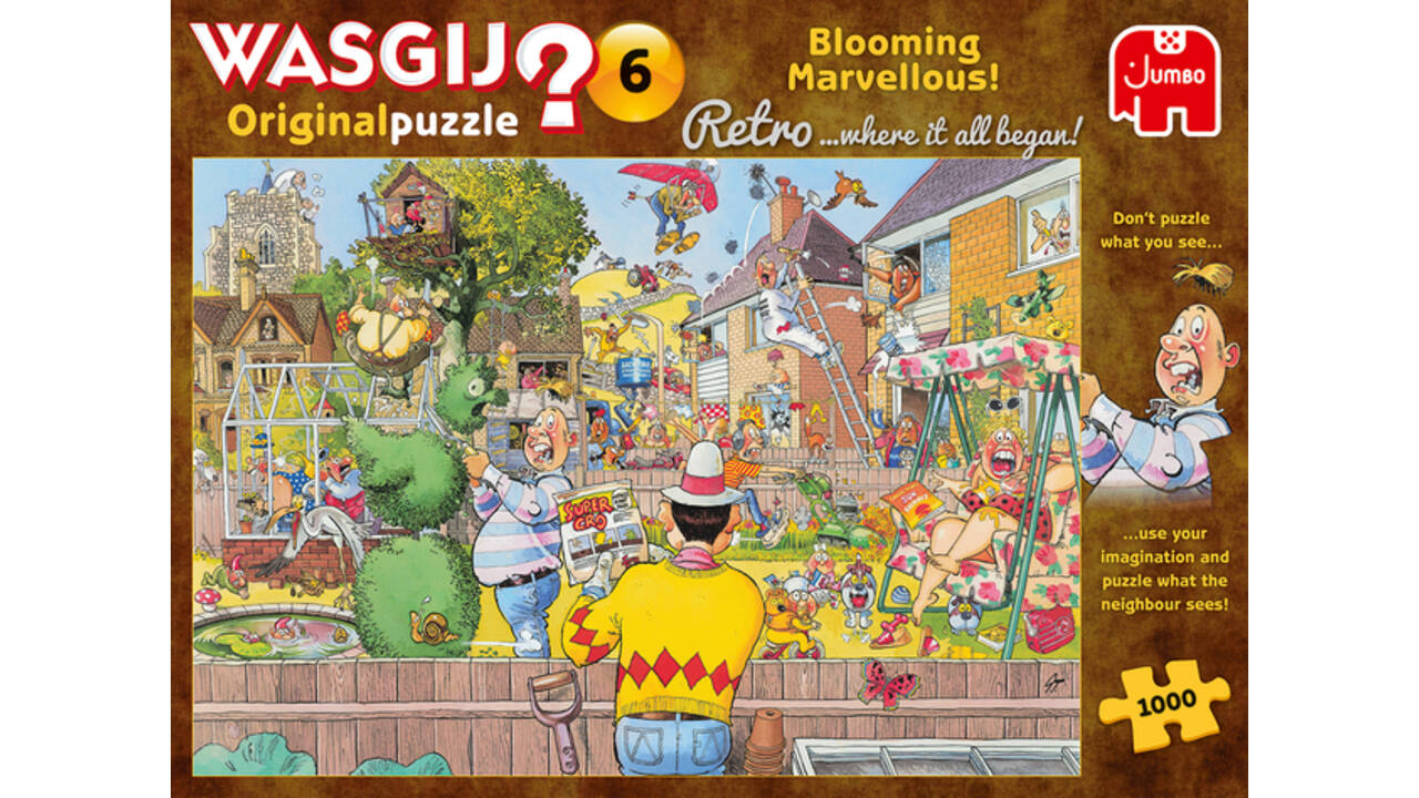 Puzzel Wasgij Original 6 Het Groeit Als Kool! 1000 stukjes