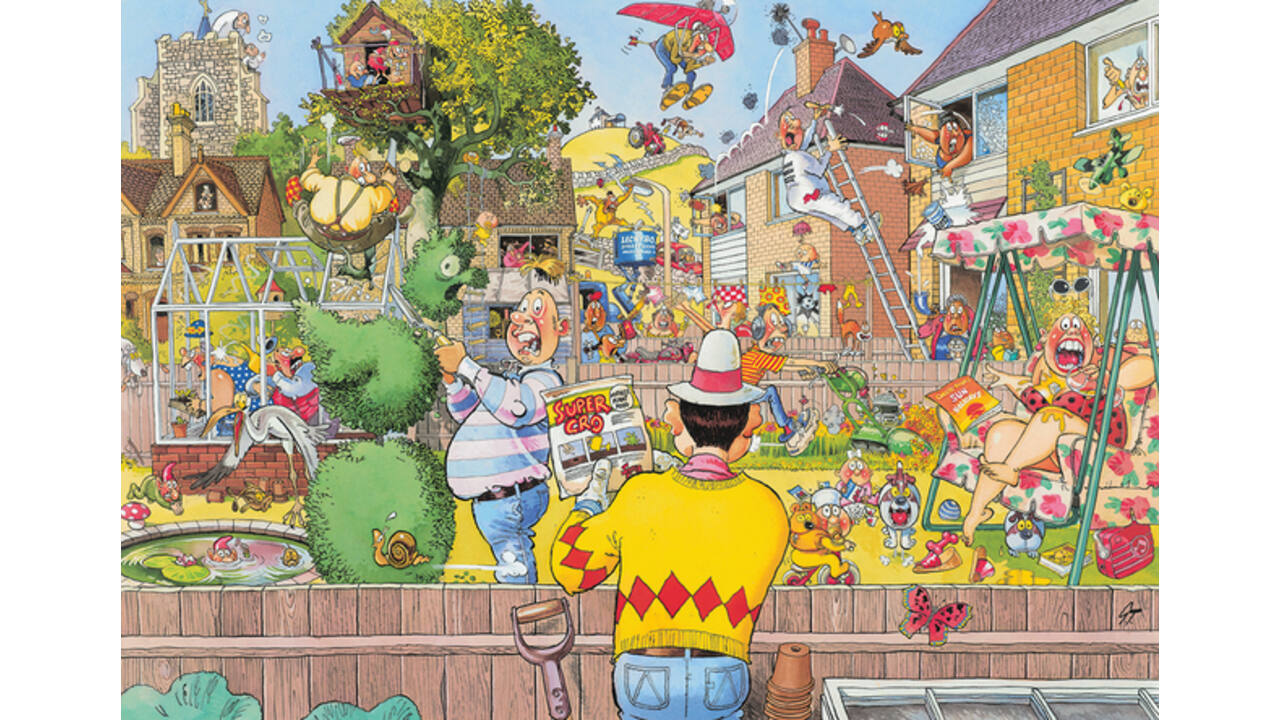 Puzzel Wasgij Original 6 Het Groeit Als Kool! 1000 stukjes