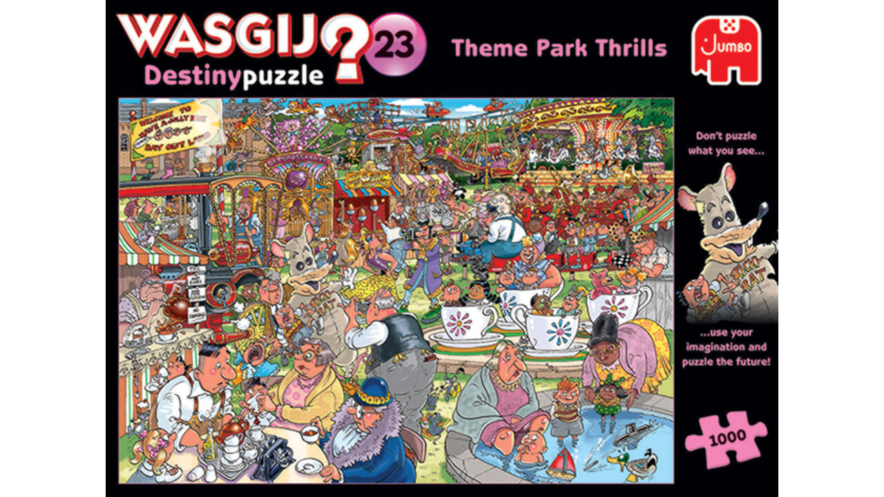 Puzzel Wasgij Destiny 23 Spektakel In Pretpark! 1000 stukjes