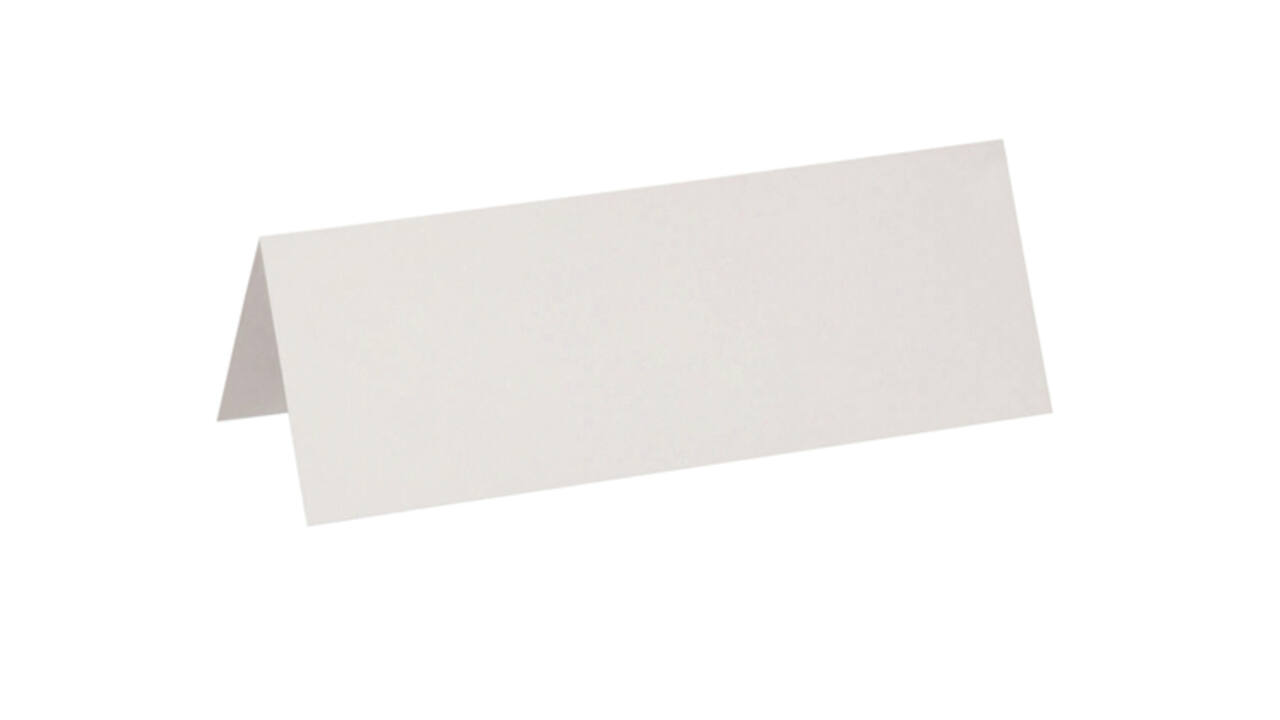 Tafelnaambord MAUL karton 21x7,5cm wit 100 stuks