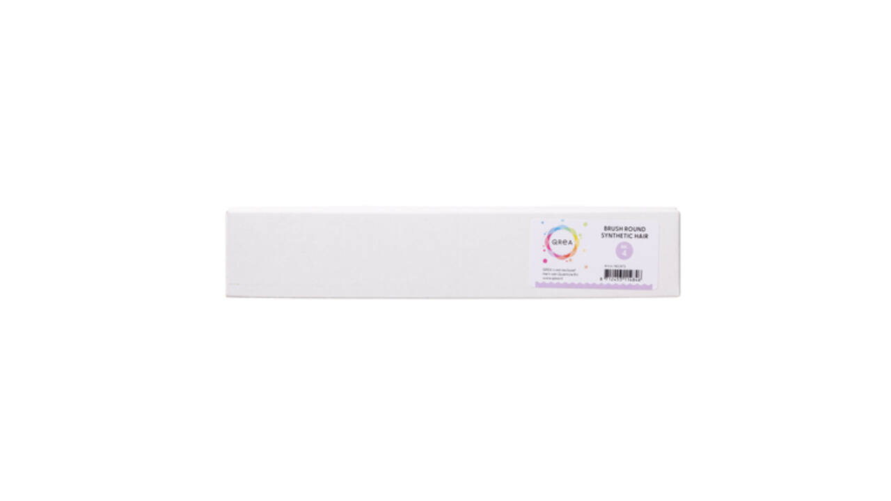 Penseel Qrea synthetisch haar nr 4 breedte 3,5mm