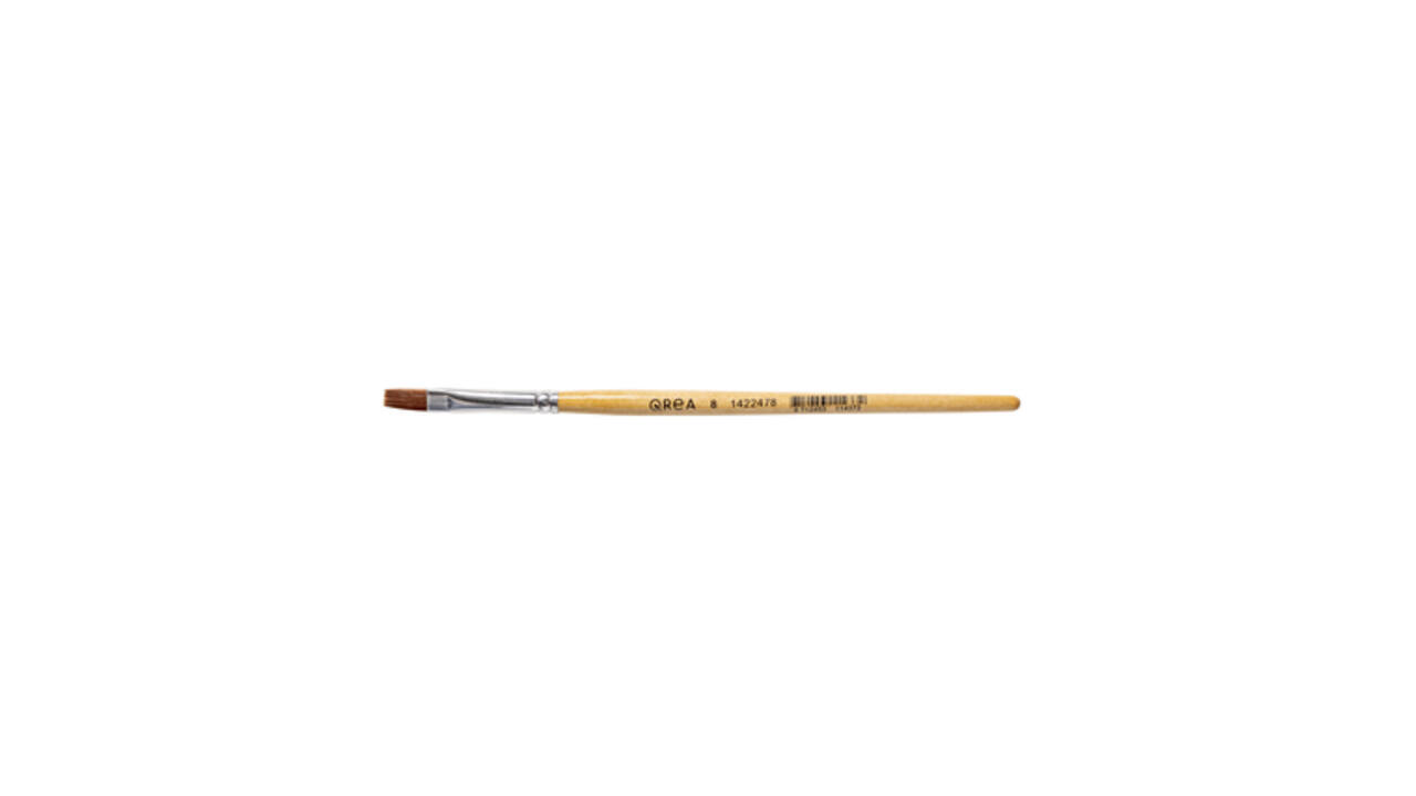 Kwast Qrea synthetisch haar nr 8 breedte 8,3mm