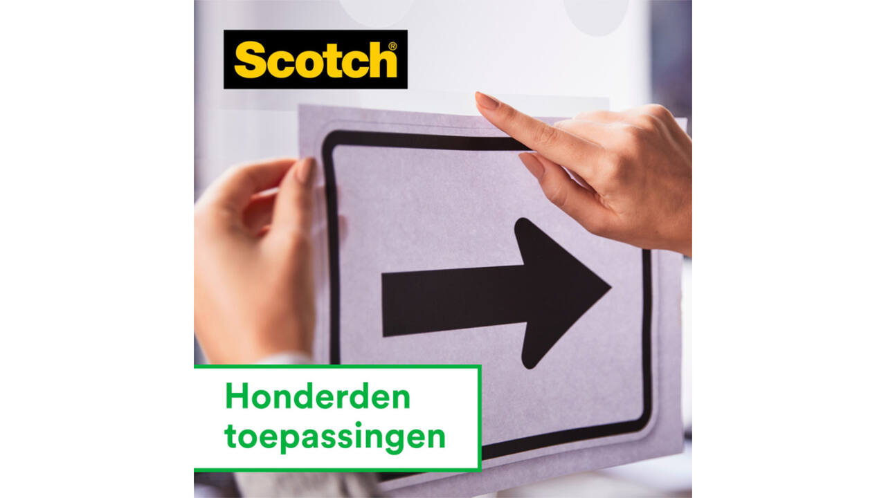 Plakband Scotch Magic 810 19mmx10m onzichtbaar
