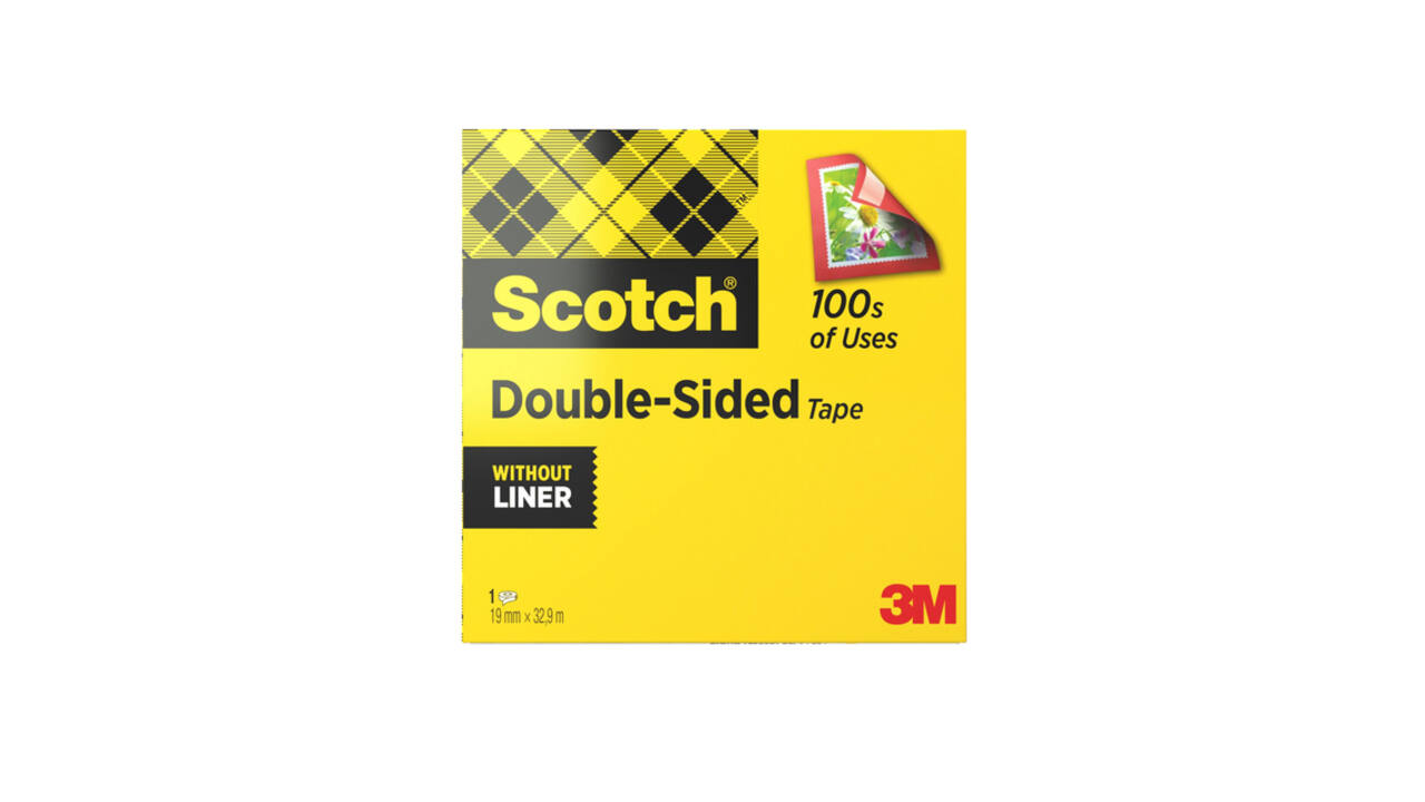 Plakband Scotch Magic 665 19mmx33m dubbelzijdig