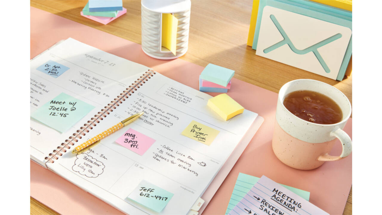 Memoblok 3M Post-it 653 38x51mm geel 16 + 4 gratis