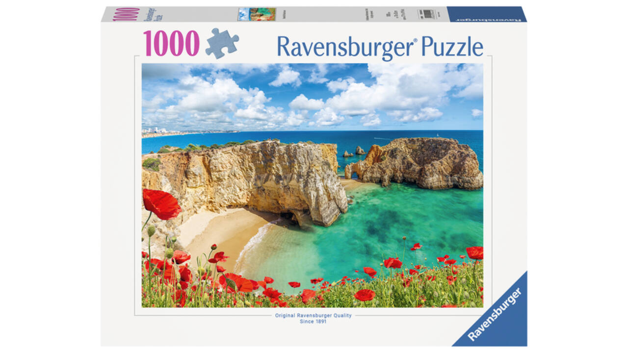 Puzzel Ravensburger Klaprozen in de Algarve 1000 stukjes