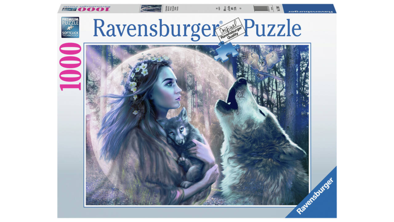 Puzzel Ravensburger Magie van het maanlicht 1000 stukjes