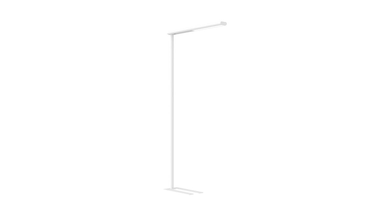 Vloerlamp MAUL Jet LED dimbaar hg 195 cm wit