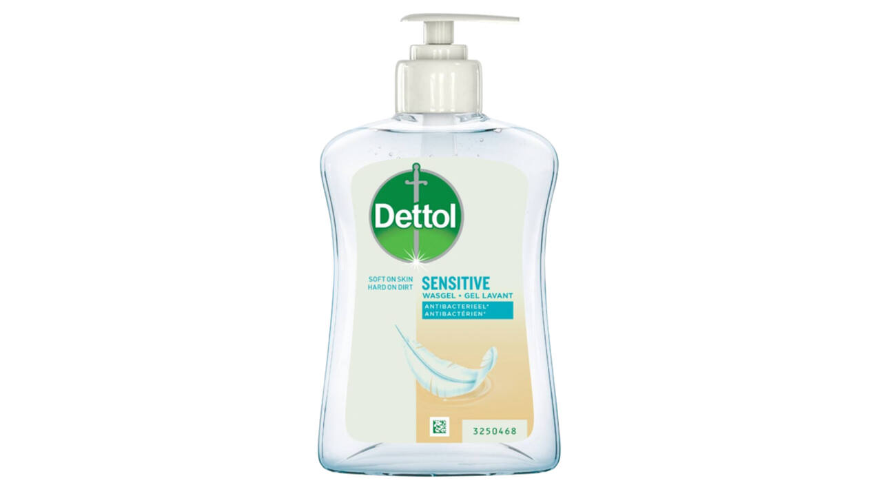 Handzeep Dettol Sensitive antibacterieël 250ml