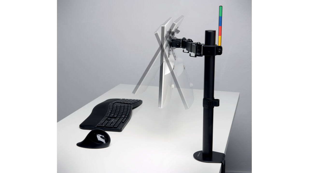 Monitorarm Kensington SmartFit Ergo uitschuifbaar enkel