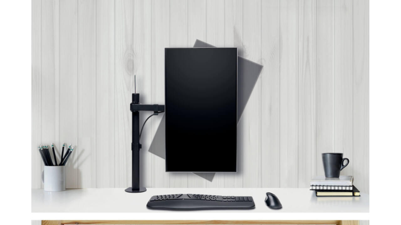Monitorarm Kensington SmartFit Ergo uitschuifbaar enkel