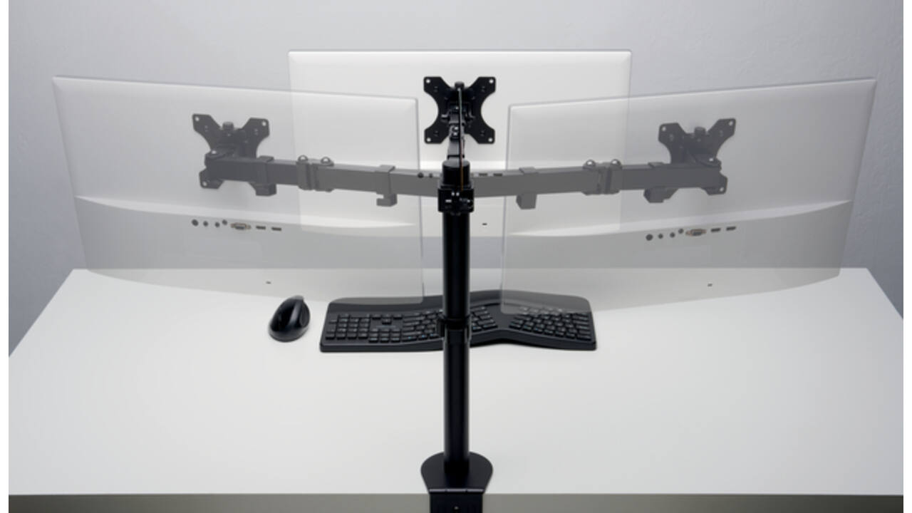 Monitorarm Kensington SmartFit Ergo uitschuifbaar enkel