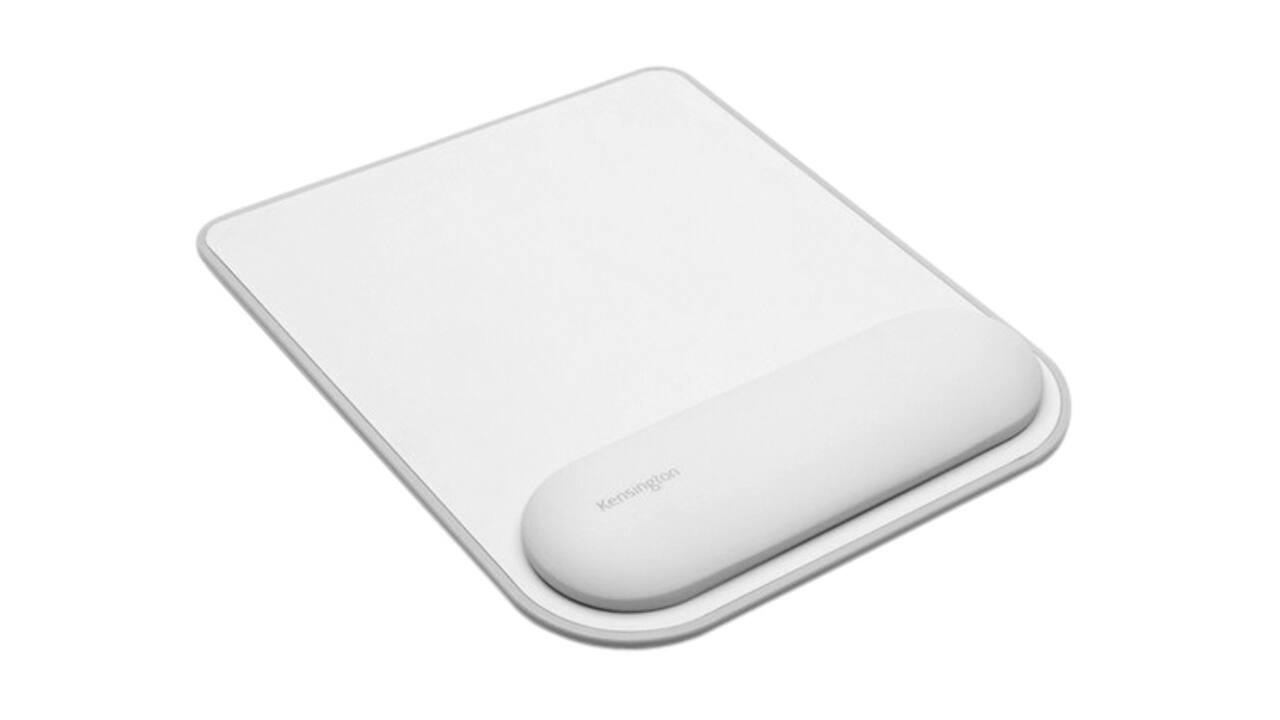 Muismat Kensington ergosoft met polssteun grijs