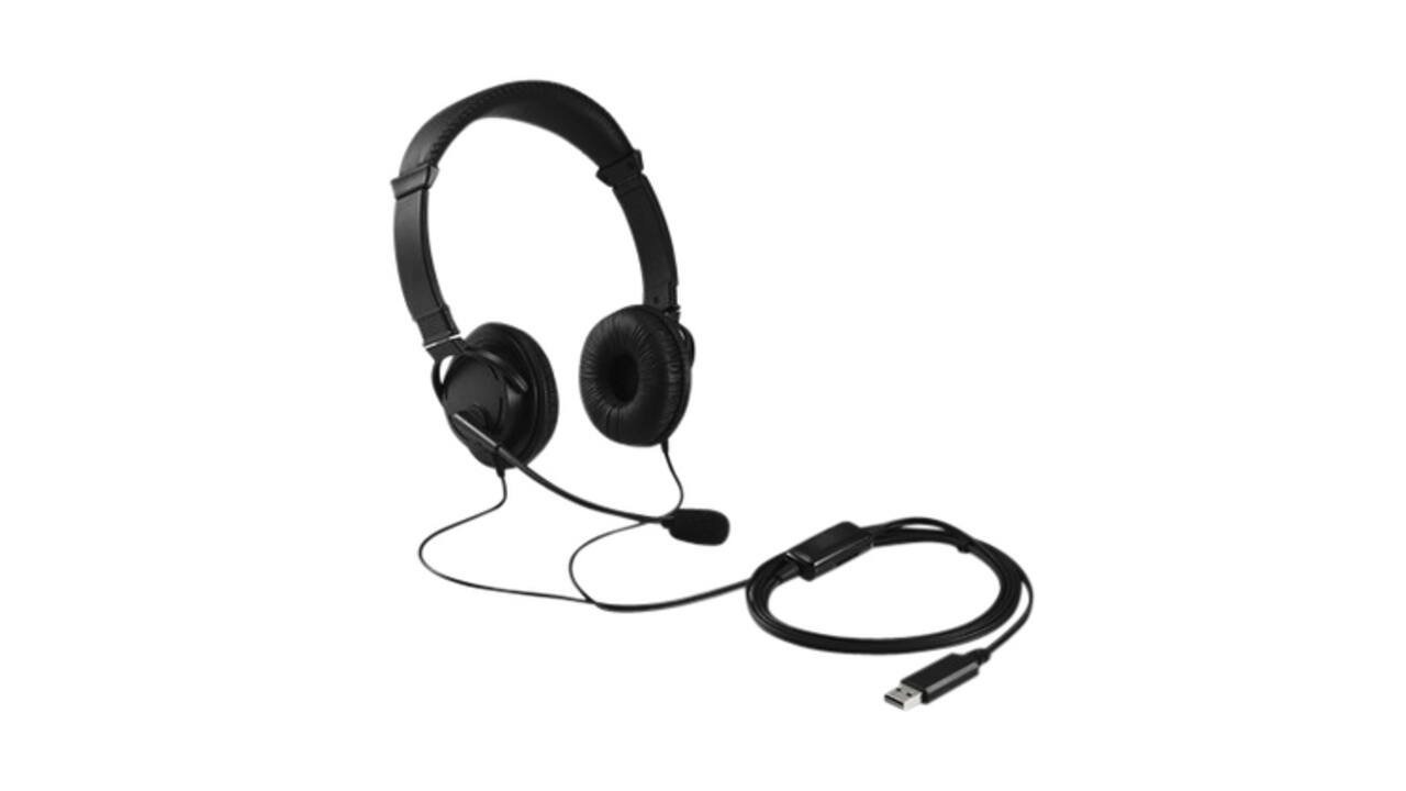 Headset Kensigton USB-A met microfoon