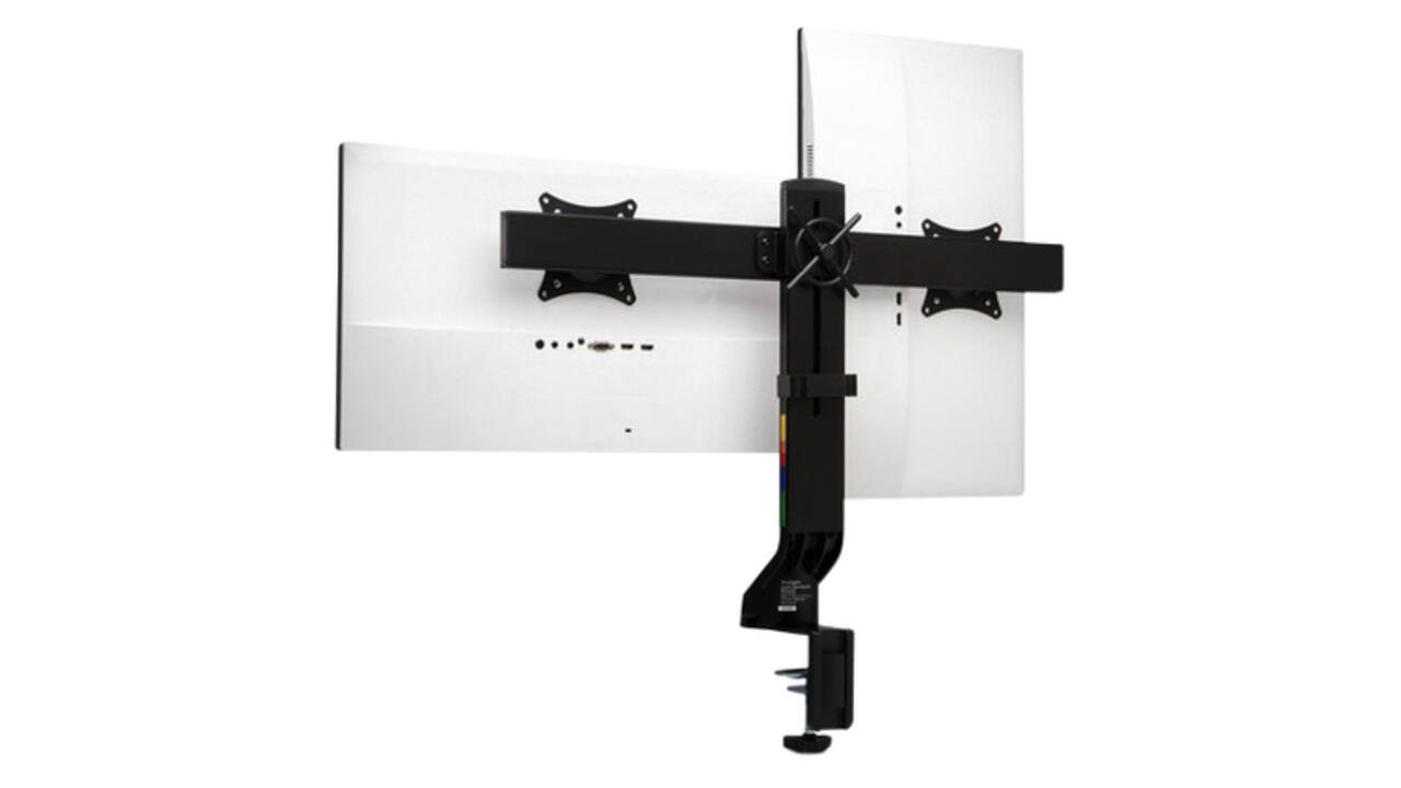 Monitorarm Kensington SmartFit ruimtebesparend dubbel