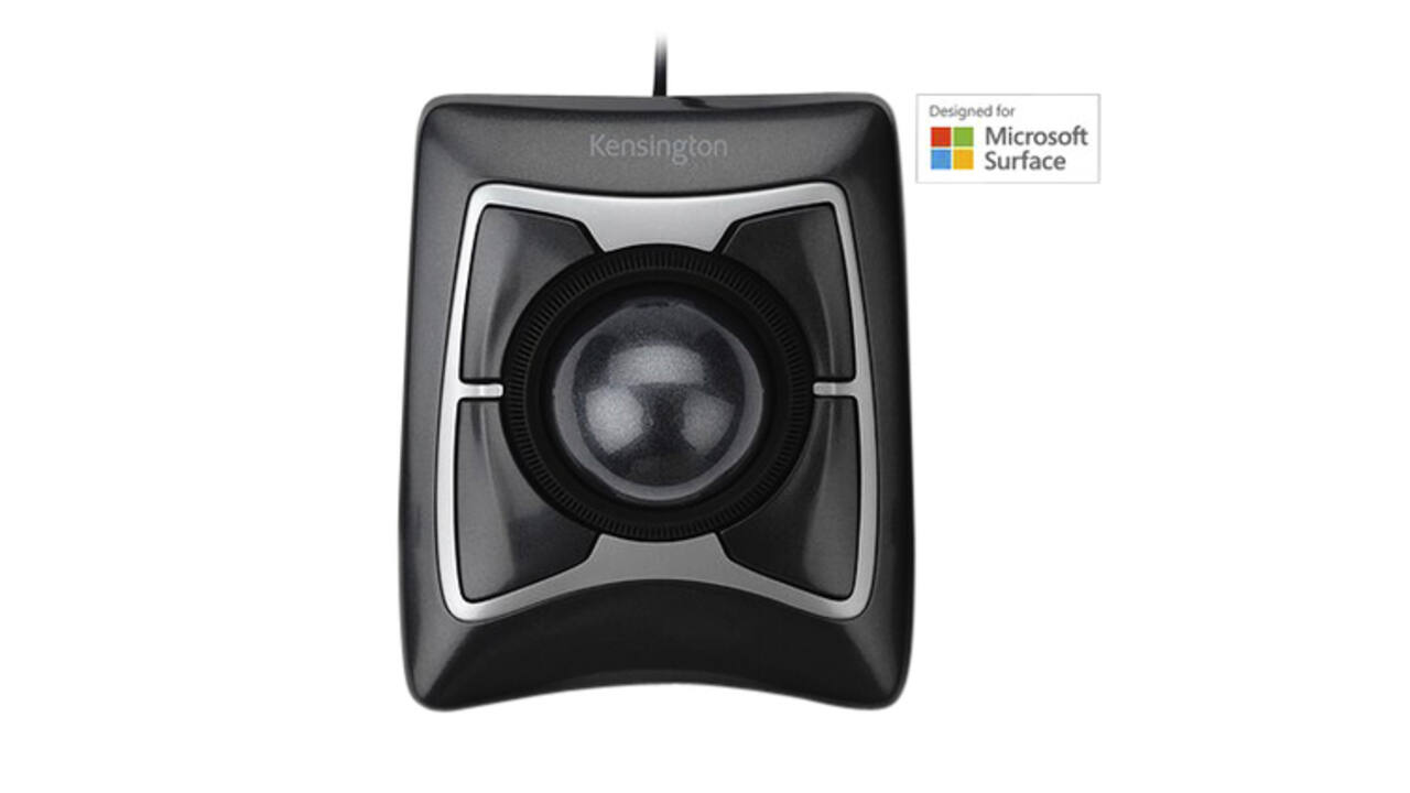 Muis Kensington trackball expert bedraad zwart