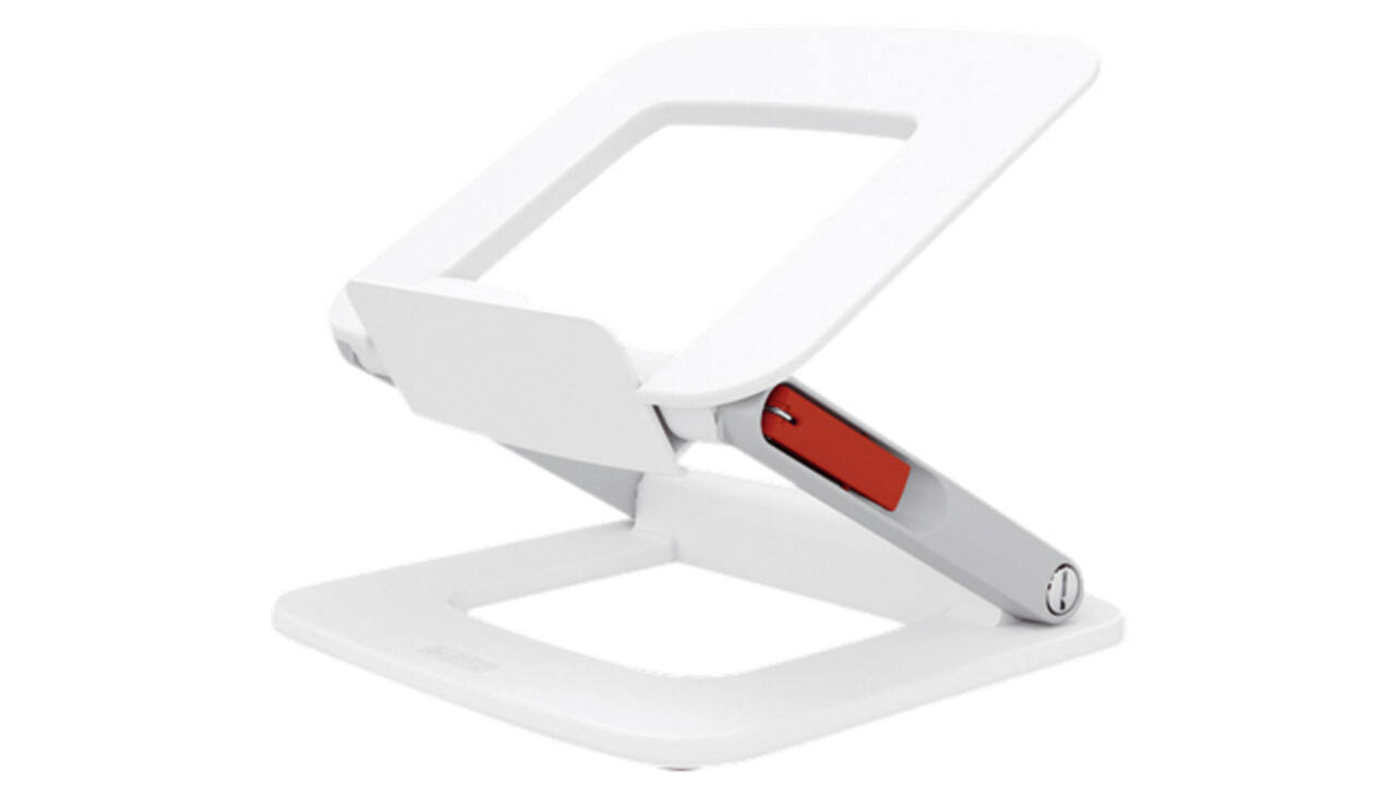 Laptopstandaard Leitz Ergo verstelbare multihoek wit