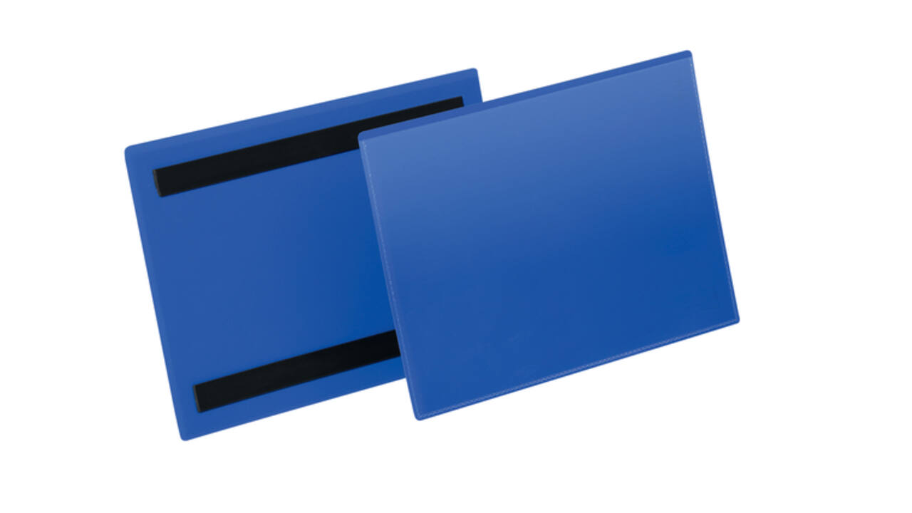 Documenthoes Durable magnetisch A5 liggend blauw 50 stuks