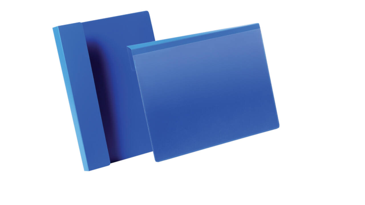 Documenthoes Durable met vouw A5 liggend blauw 50 stuks