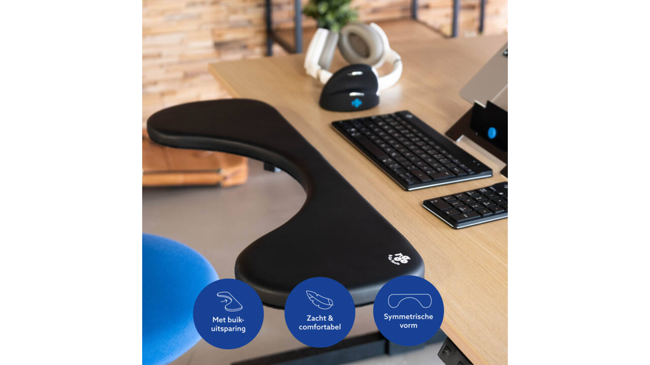 Armsteun R-Go Ergonomisch Zwart