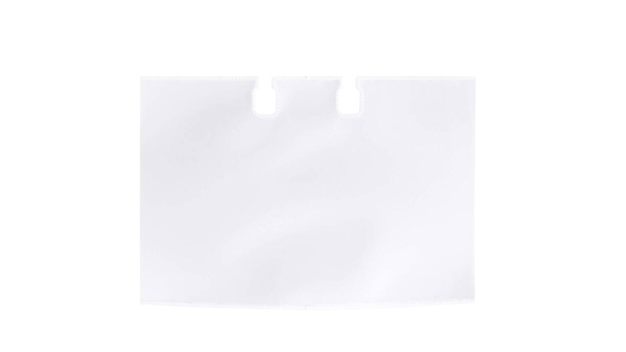 Uitbreidingsset Durable Visifix visitekaartmolen 40 stuks transparant