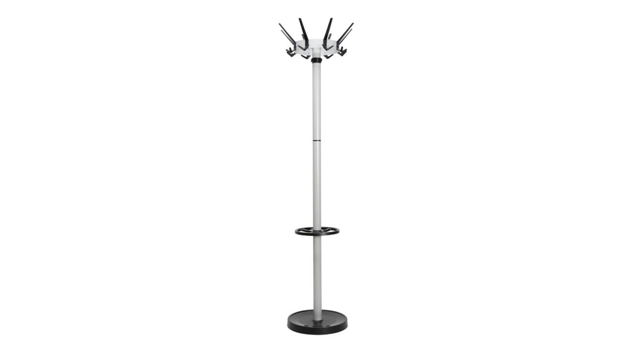 Kapstok MAUL Caligo staand zilver