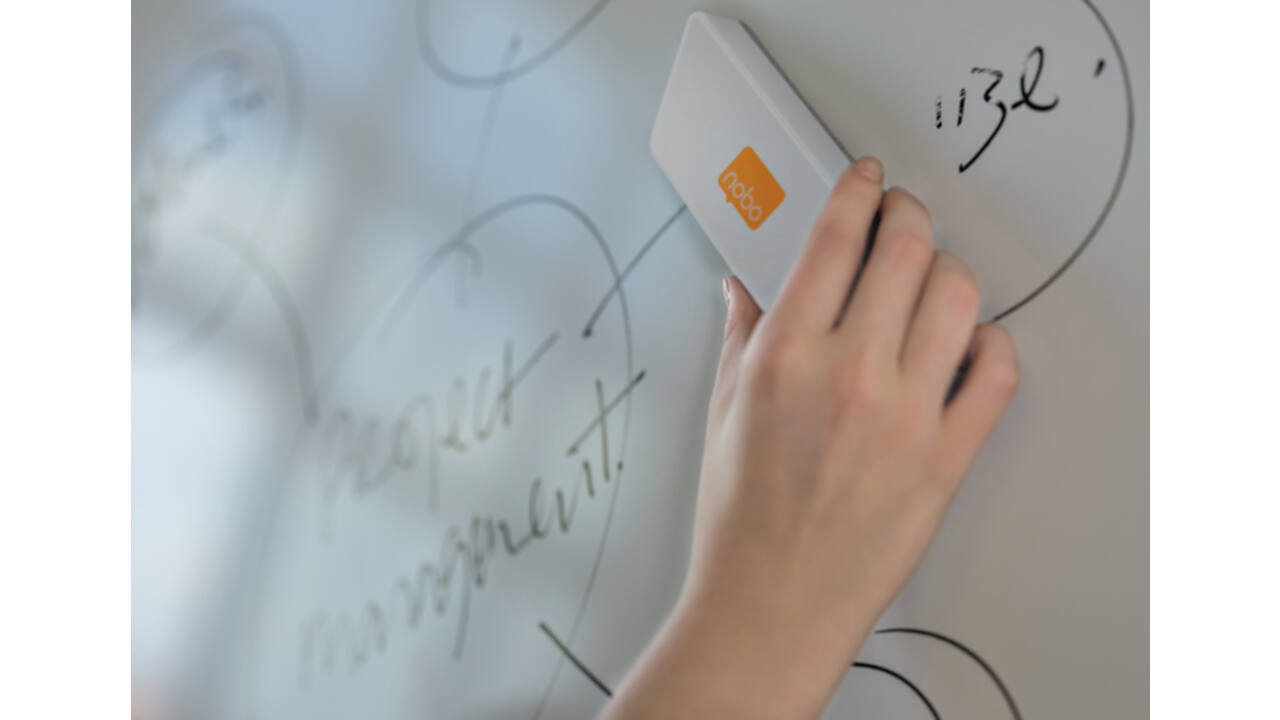 Whiteboardwisser Nobo microvezel magnetisch
