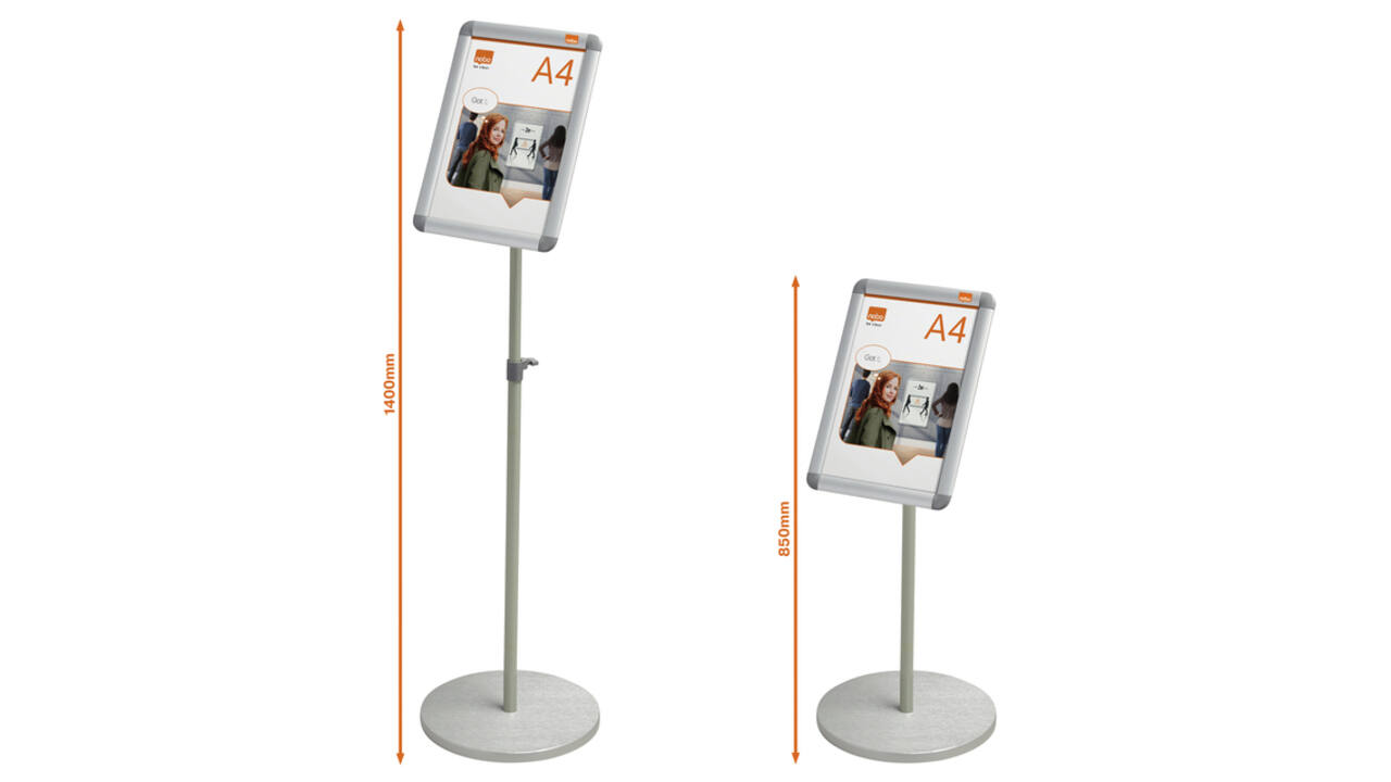 Infostandaard Nobo Essence incl. A4 kliklijst