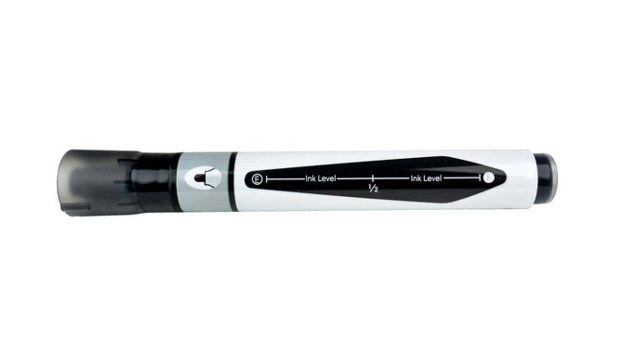 Whiteboardmarker Nobo Liquid ink rond assorti 3mm 10stuks
