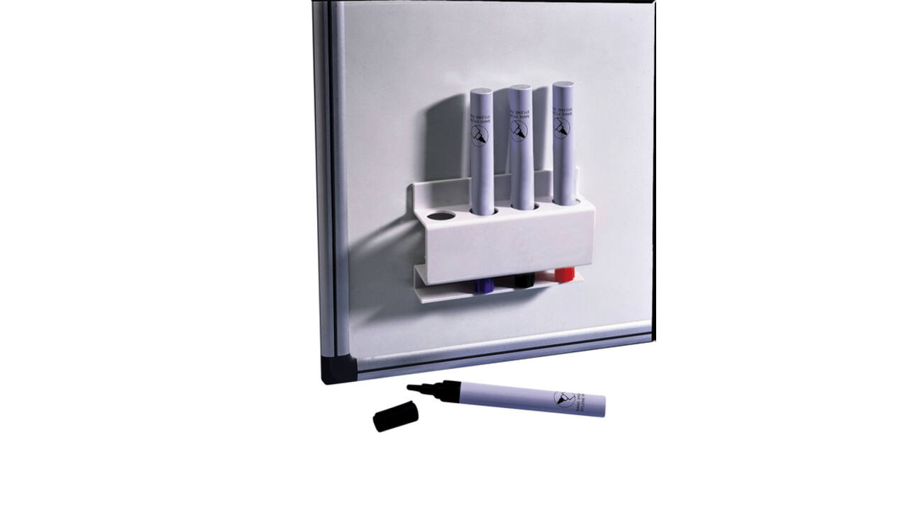 Whiteboard stifthouder Nobo magnetisch