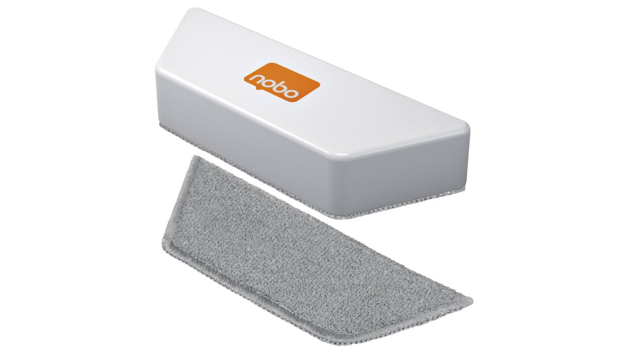 Navulling Nobo voor microvezel whiteboardwisser 2 stuks