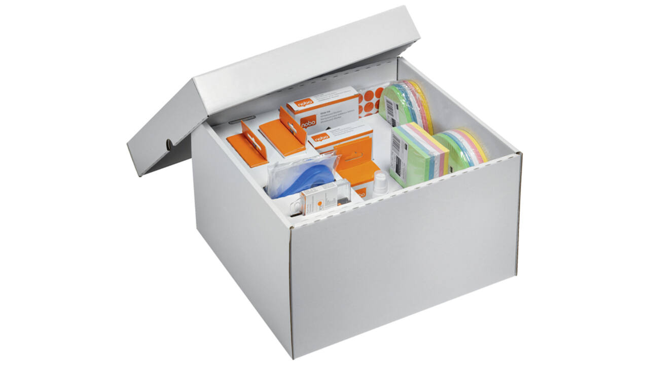 Whiteboard memobord accessoire kit Nobo Move & Meet